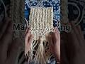 DIY Macrame Sling Bag With Pearls | Ghar Par Banaye Stylish Purse#DIYBag #CraftIdeas