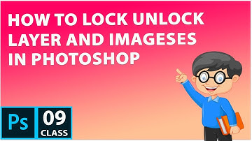 How to Lock or Unlock Layer and Images in PhotoShop CC 2019 | PhotoShop tutorial for Beginner Hindi