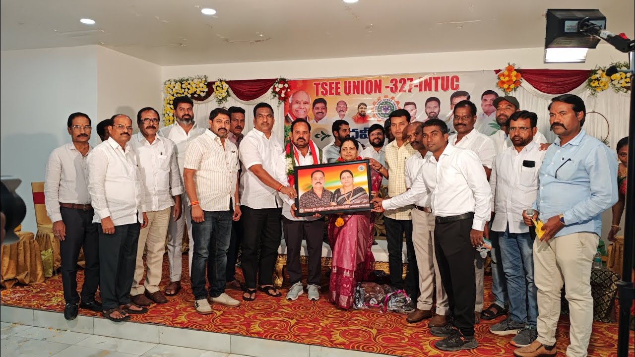 శ్రీ బోగేశ్వర్ SLI gari🌹🙏 పదవి విరమణ కార్యాక్రమం మరియు ఆత్మీయ సమ్మేళనం TSEE UNION 327 SANGAREDDY 