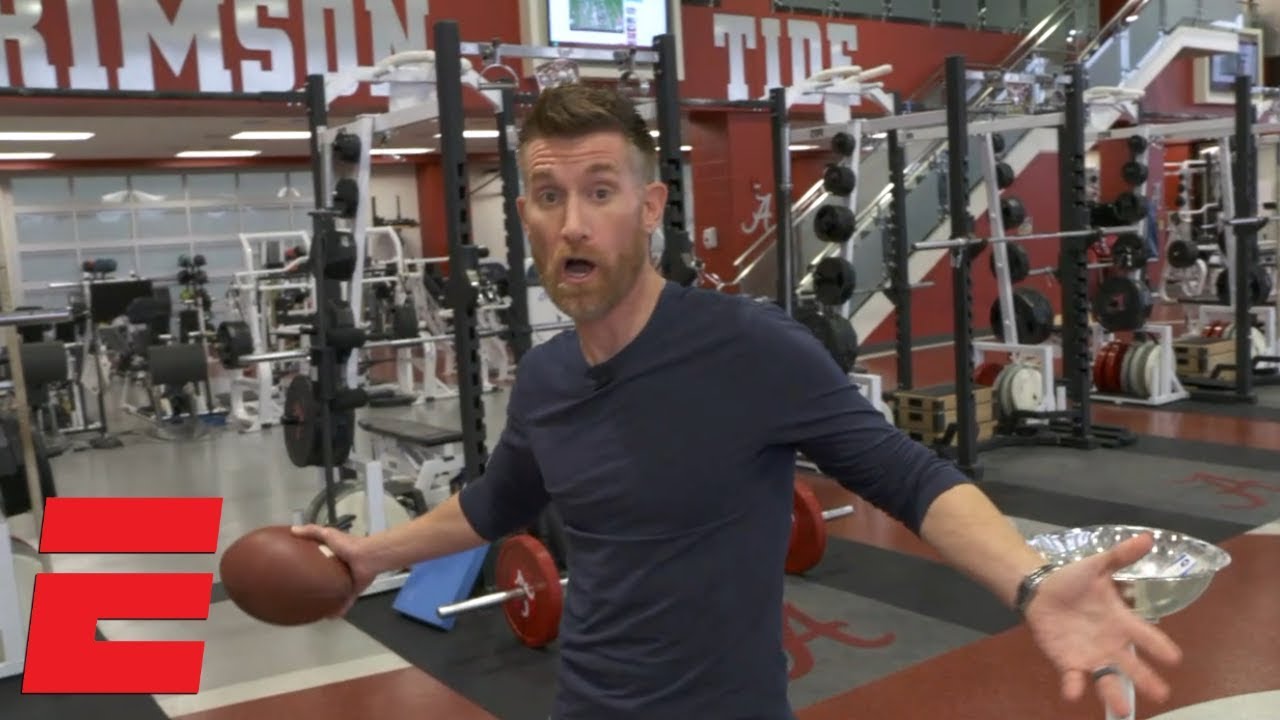 Alabama Weight Room With Marty Smith