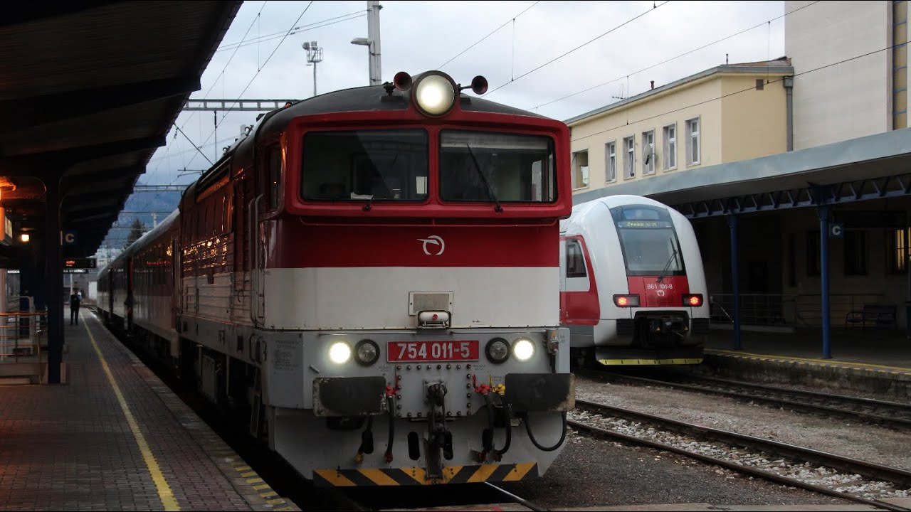 ZSSK 754.011 na R 952 Fatran (1.1.2022)