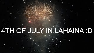 4th of July in Lahaina, Maui