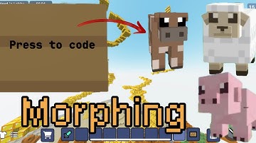 How to MORPH into MOBS in bloxd.io | TUTORIAL