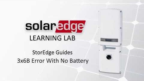Troubleshooting 3x6B Error