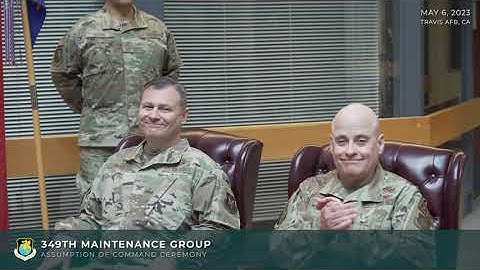 349th Maintenance Group Assumption of Command / May 6, 2023