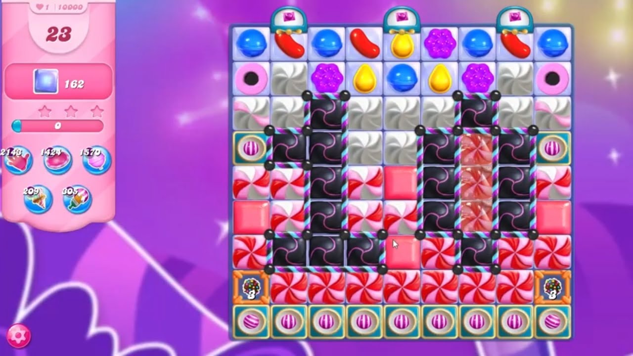 Candy crush saga level 10000