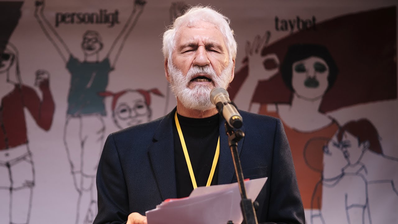 Abdulla Pashew @ Annikki Poetry Festival in Tampere, Finland