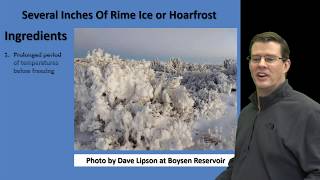 Rime ice (Hoarfrost)  - Images and How It Forms