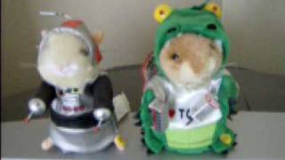 Dancing Hamster - Hal And Hamzilla Mr Roboto And Godzilla