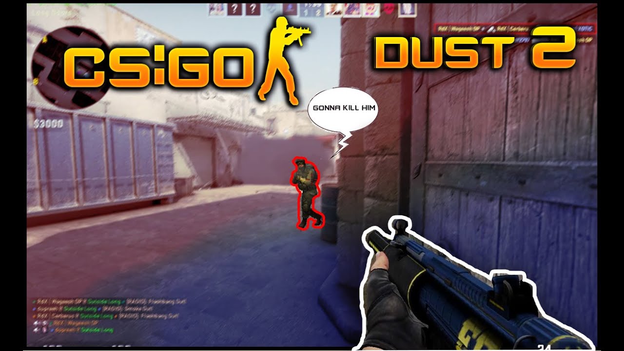 CS: GO - COMPETITIVE DUST-2 | CERBERUS GAMING - YouTube