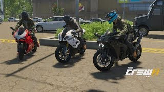 The Crew 2 | Sport Bike Showdown - 273HP Ninja H2 Build | Ninja vs S1000RR, Panigale R, Hellcat, + screenshot 4