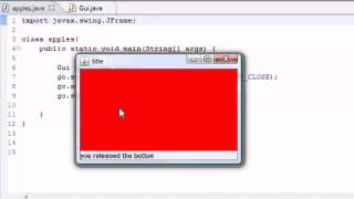 Java Programming Tutorial   76   MouseMotionListener interface