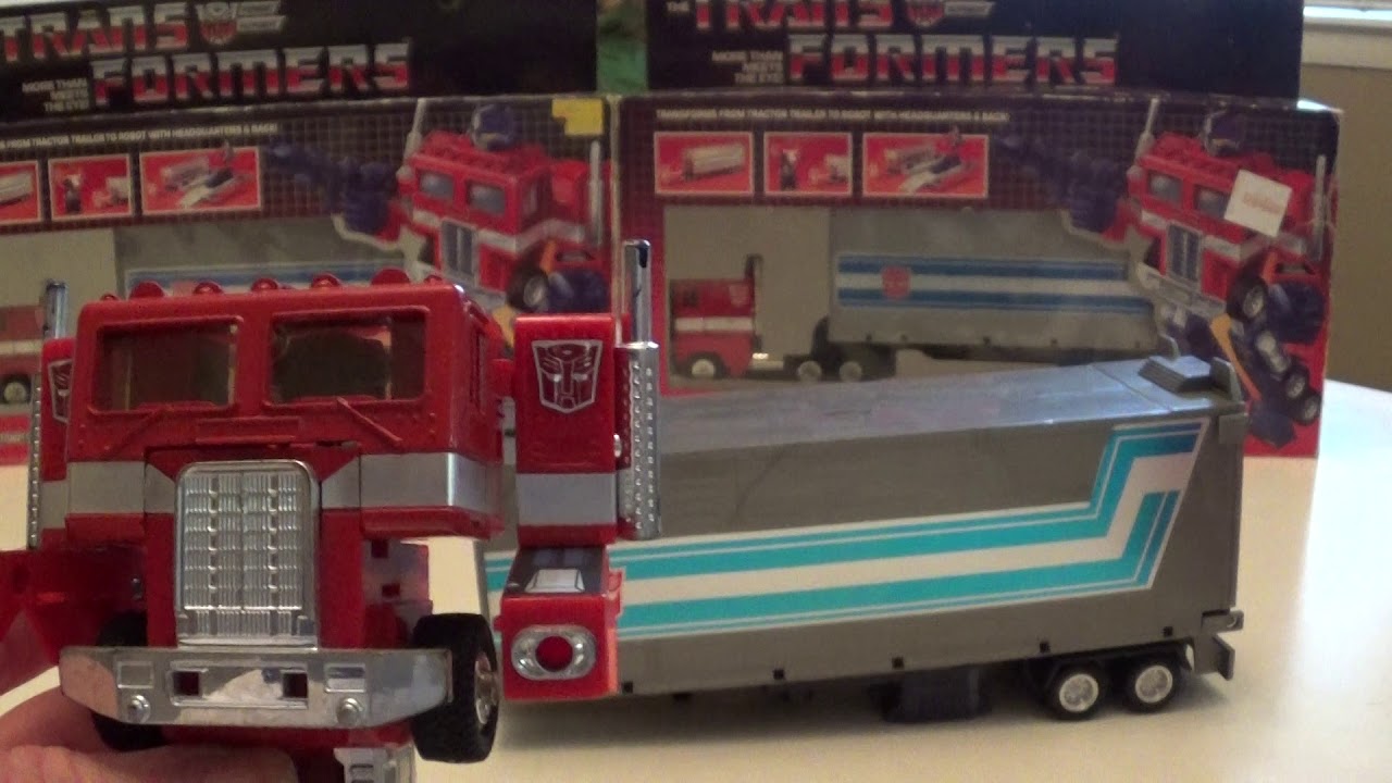 G1 Optimus Prime Transformers Variants Comparison Review Part 2 of 3