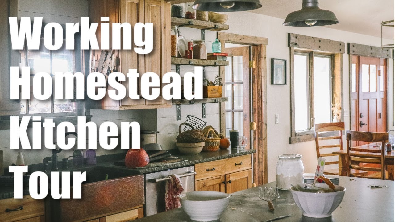 homestead kitchen tour: come look inside!