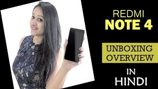 Xiaomi Redmi Note 4 Overview & Impressions (Indian Unit)- In Hindi