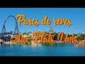 Mes 10 parcs de rves aux usa