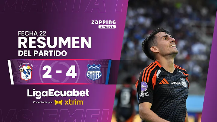 Manta FC 2 - 4 CS Emelec / Fecha 22 / Liga Ecuabet conectada por Xtrim
