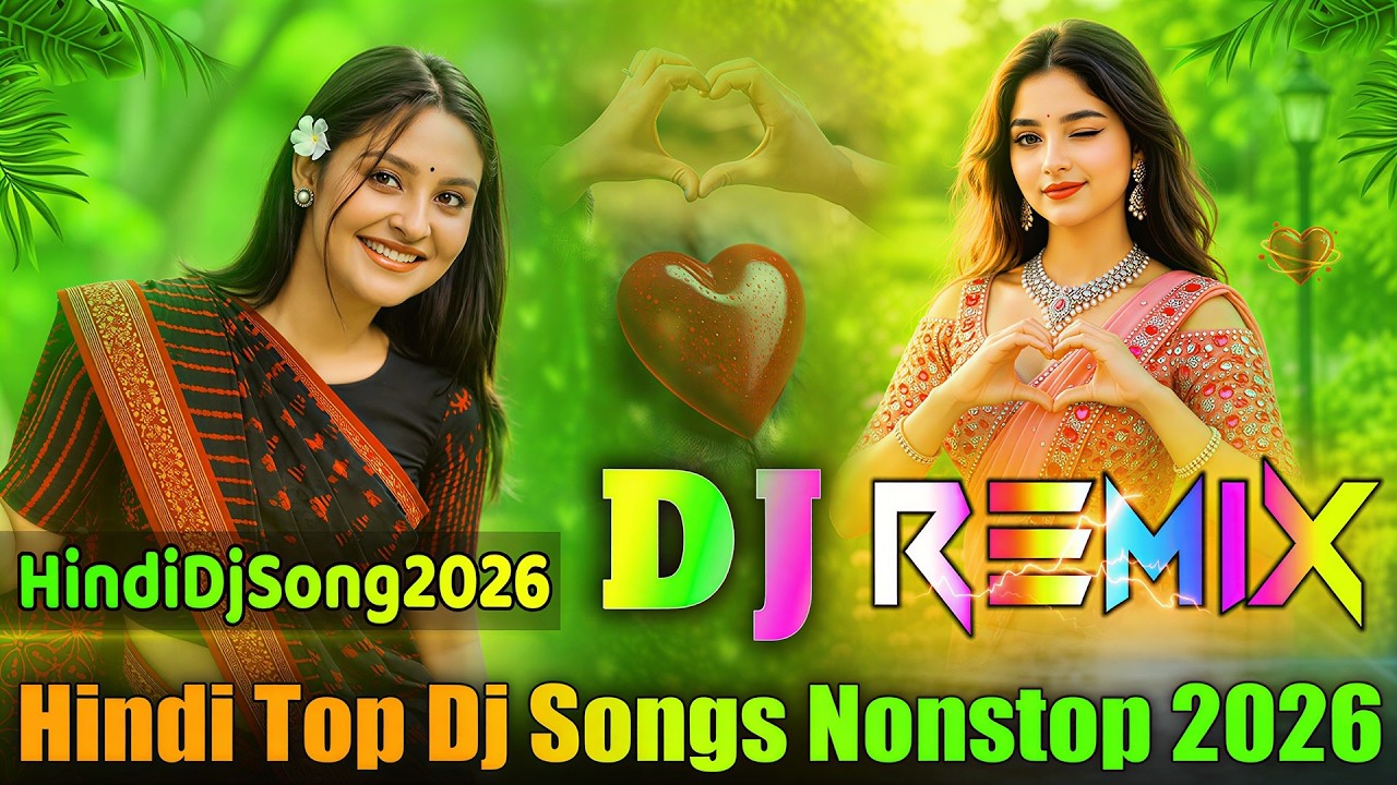 Hindi Dj Songs 2026 💞 Trending Dj Song 💞 High Bass Mix 💞 Dj Remix Song 💞 Dj Gana Hindi💞DjVishal