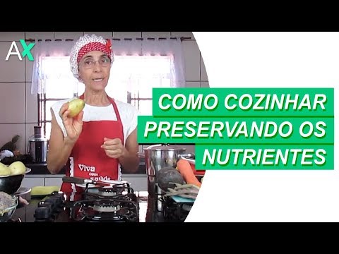 Vídeo: Como Preservar As Vitaminas Nos Alimentos Ao Cozinhar