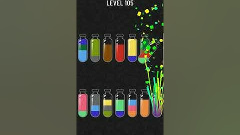 Soda Sort Puzzle Color Water Game Level 105 WalkThrough Solution Gameplay