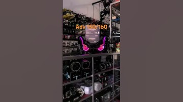 Paket biled fullset reflektor ADV 150/160 biled AES turbo experience v2 costume rgb control hp