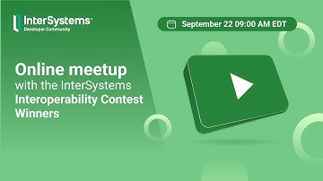 Online Meetup with Interoperability Contest Winners 2022