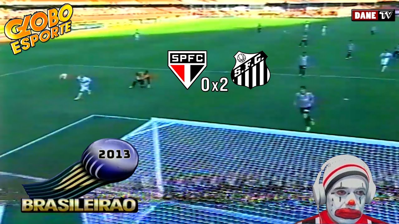 Brasileirão 2013 - São Paulo 0x2 Santos