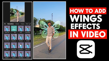 How To Add Wings Effect In Your Video | Capcut Tutorial