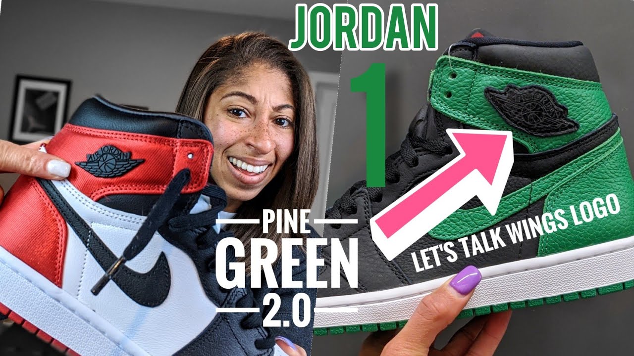 jordan 1 pine green women