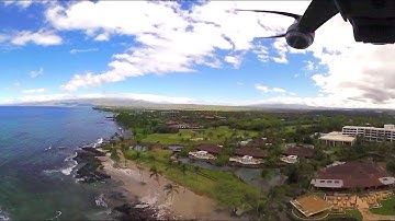 Mauna Lani Hotel and Bungalows aerial 360° insta360 ONE/DJI Spark
