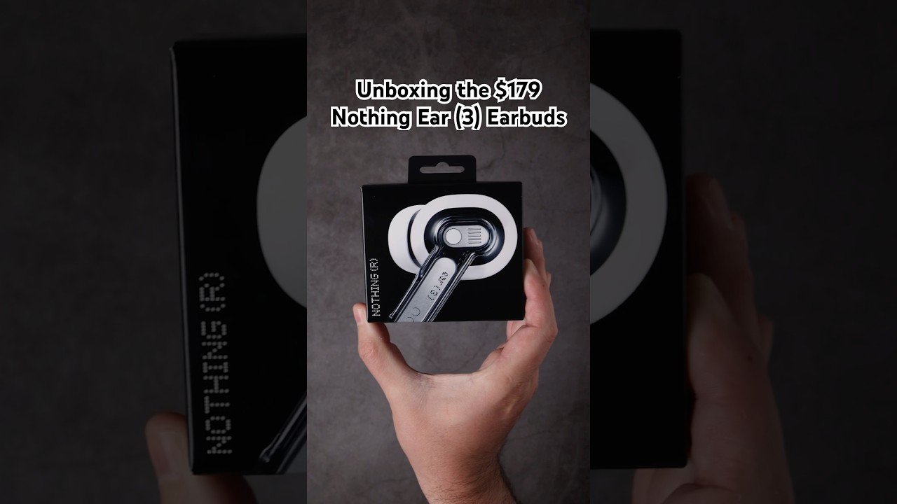 Nothing’s $179 Ear (3) Earbuds Have A Case That You Can Talk Into