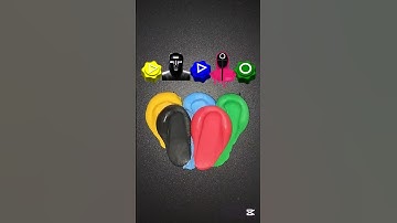 Squid Game mixing colors What’s the final color #squidgame2 #satisfying #오징어게임#colormixing260