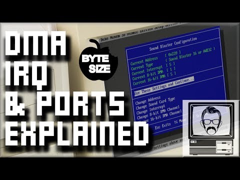 What are IRQ, DMA & Address Ports? - Soundcard Memories [Byte Size] | Nostalgia Nerd