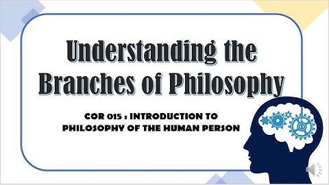 Module 4: Understanding the Branches of Philosophy