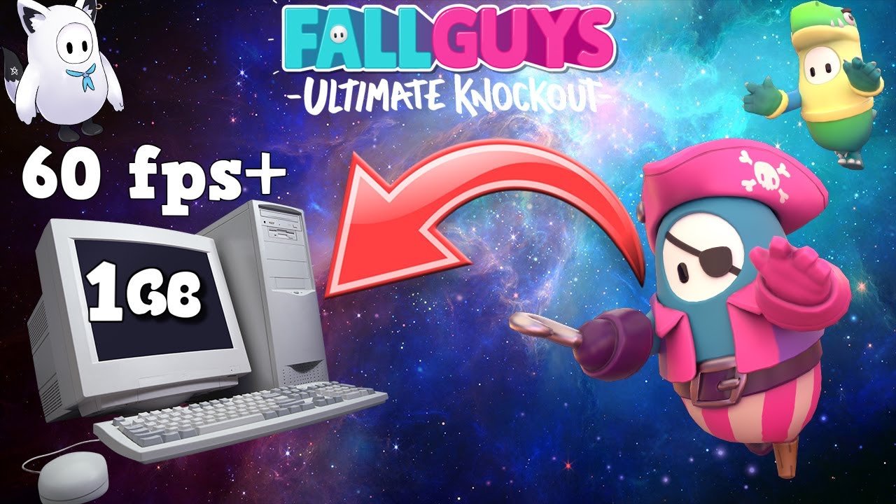 ✓ Se puede jugar FALL GUYS con 2 GB DE RAM 😱 Requisitos mínimos de FALL  GUYS ULTIMATE KNOCKOUT PC 