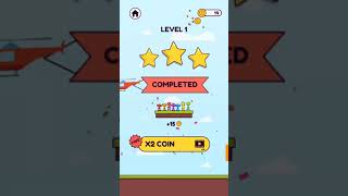 ROPE PUZZLE  STICKMAN RESCUE  LEVEL 1,2 screenshot 2