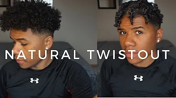 MENS TWIST OUT ROUTINE | NATURALLY CURLY HAIR | Tyler Nelson