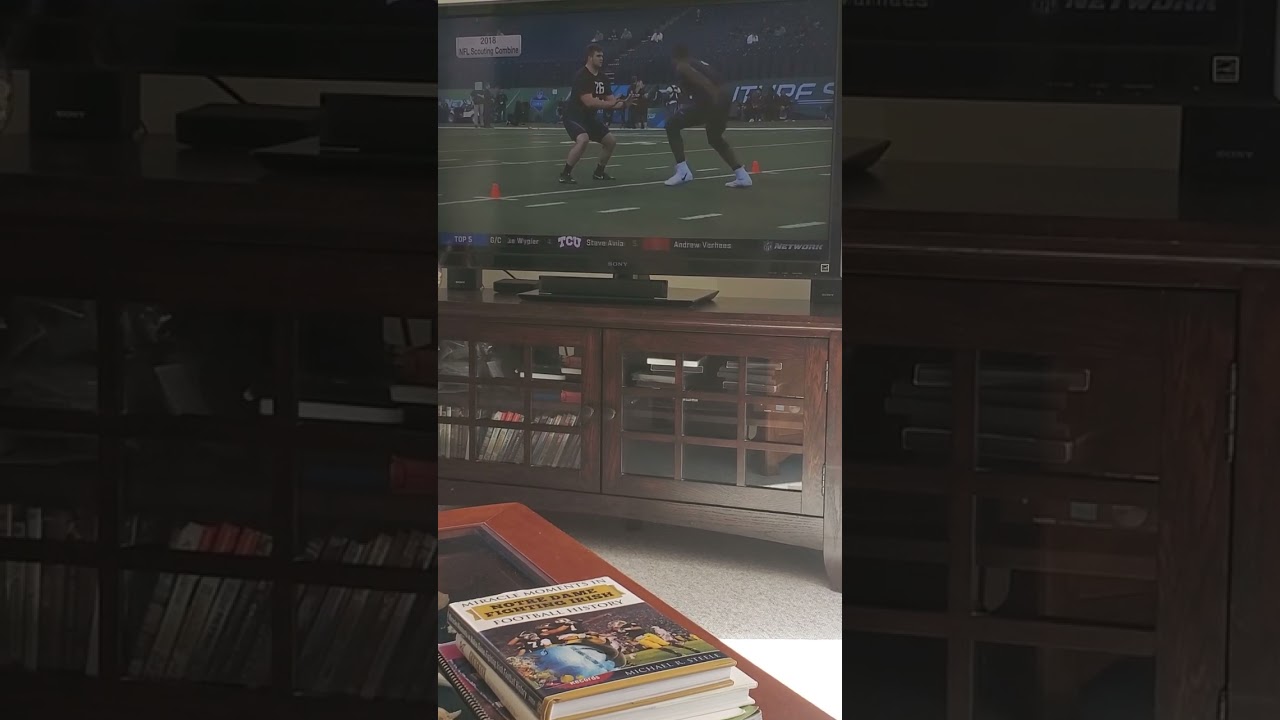 flashback to 2018 NFL Scouting Combine