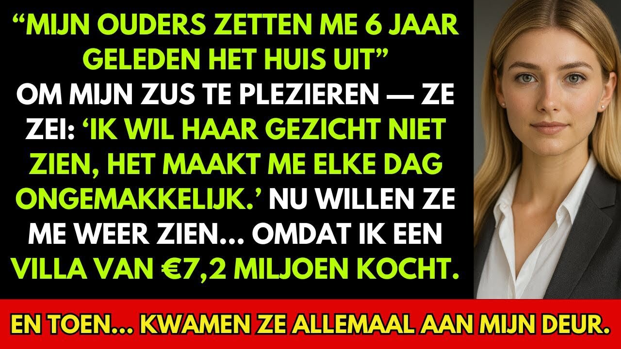 Mijn Ouders Zetten Me Weg Voor Mijn Zus — Ze Wilde Me Niet Zien. 6 Jaar Later…