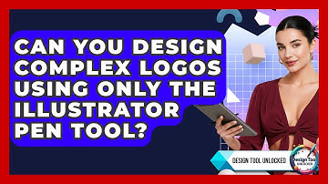 Can You Design Complex Logos Using Only The Illustrator Pen Tool? - Design Tool Unlocked