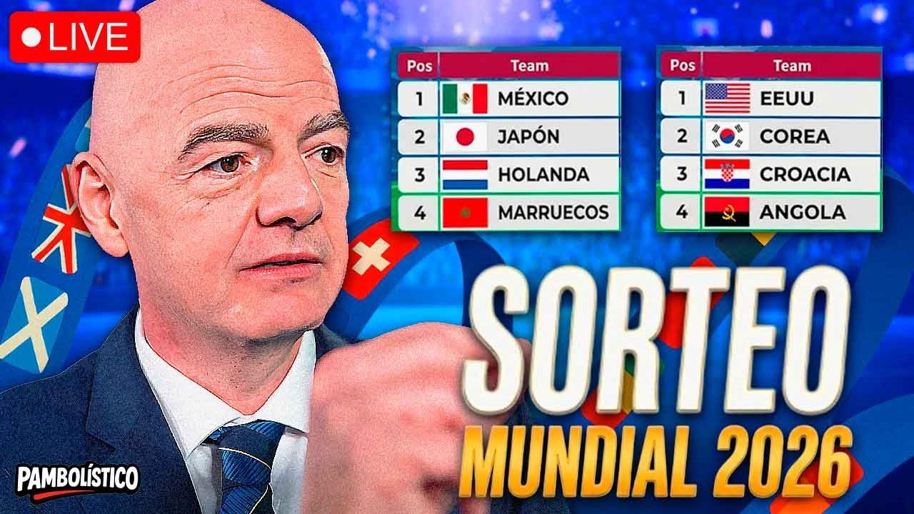 EN VIVO: Sorteo Final del Mundial 2026 | Grupos, Bombos y Reacciones