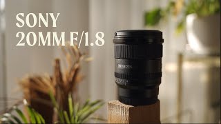 Sony 20mm f/1.8 Review