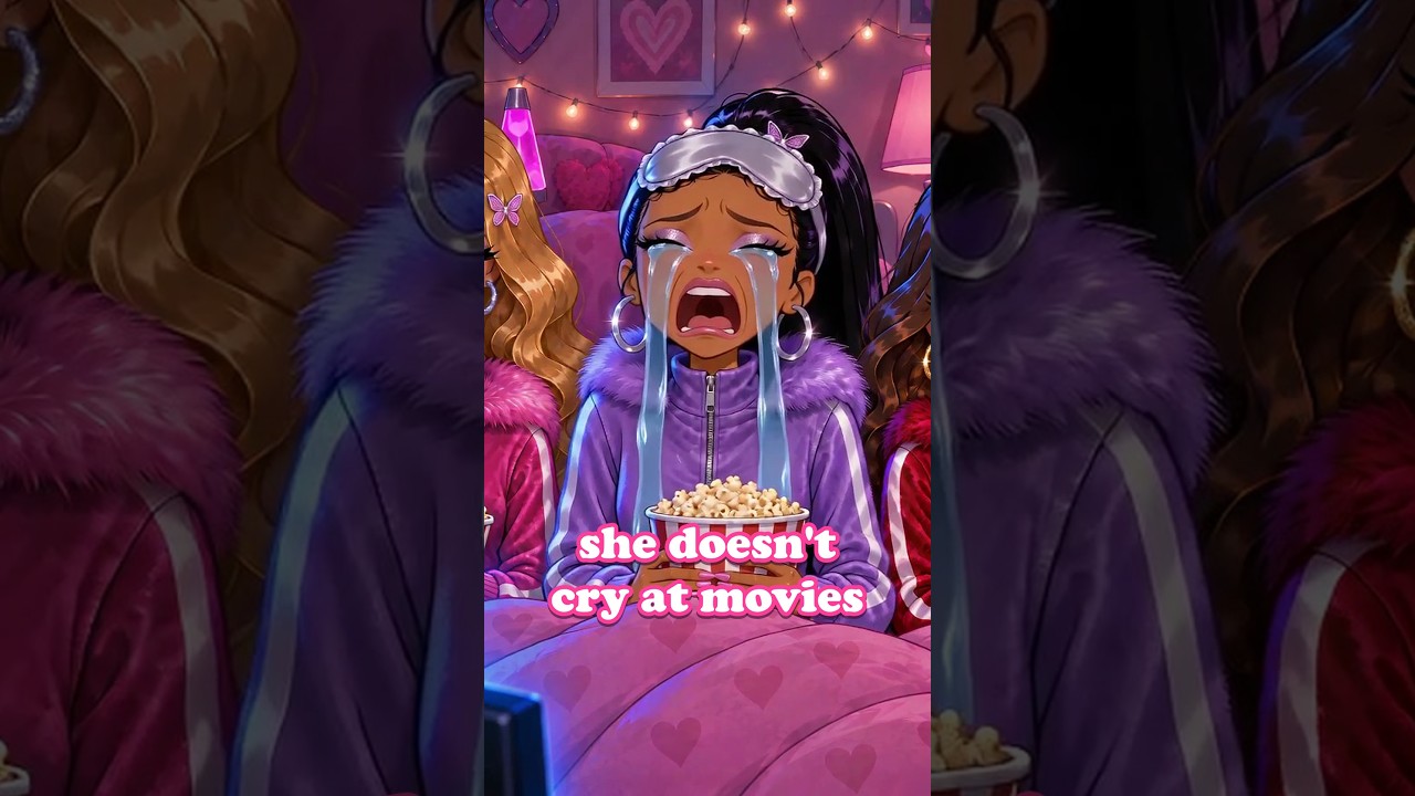 she "doesn't cry at movies" 🍿 #shorts