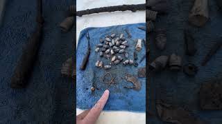 Amazing finds from the bottom of the river! #river #history #treasure #awesome #shorts