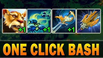 One Click 3 Hit In Arow With Bash Of The Deep | Dota 2 Ability Draft
