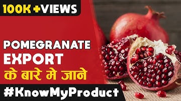 How to Export Pomegranates from India: Step-by-Step Guide 🌍📦 | Know My Product EP03 | iiiEM