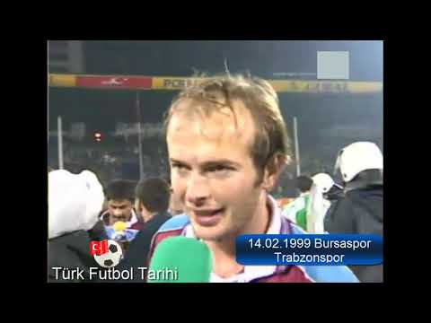 1998 1999 Bursaspor Trabzonspor (90'Da 90'na) 20.Hafta Maçı