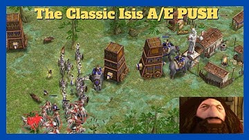 Hagrit shows off Classic TT strats | Lermontov (Zeus) vs Hagrit (Isis) #aom #ageofempires