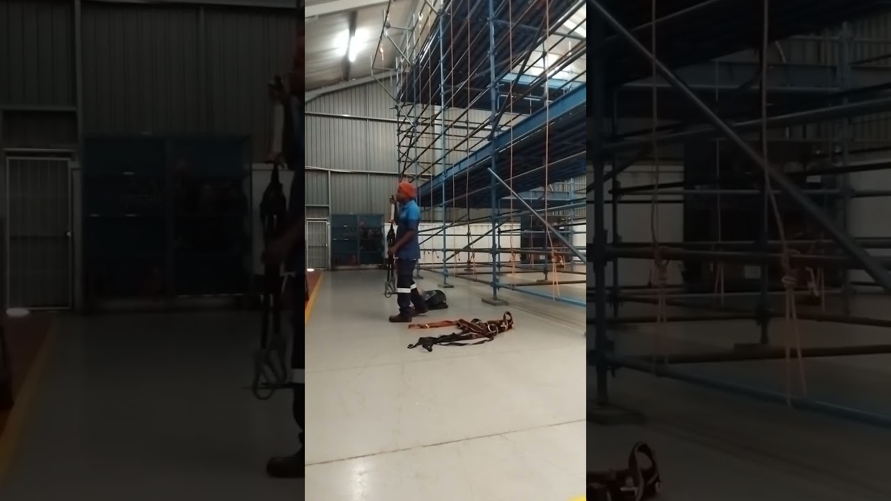 Working at heights training please like and share.