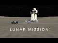 Lunar manned mission & rover in one rocket in Simple Rocket 2